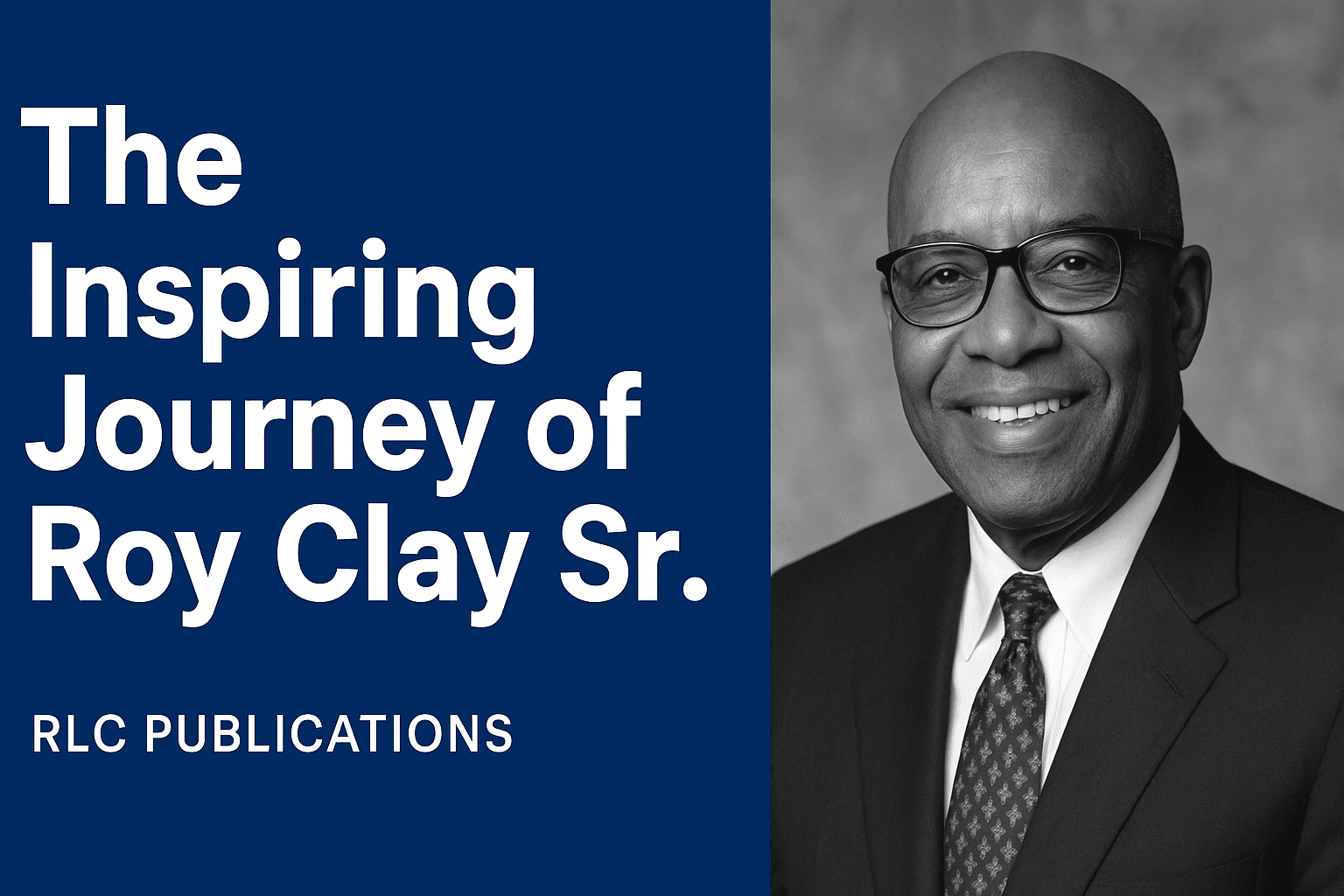 From Innovation to Legacy: RLC Publications Shares the Inspiring Journey of Roy Clay Sr.
