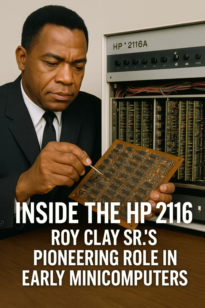 Inside the HP 2116A: Roy Clay Sr.’s Pioneering Role in Early Minicomputers