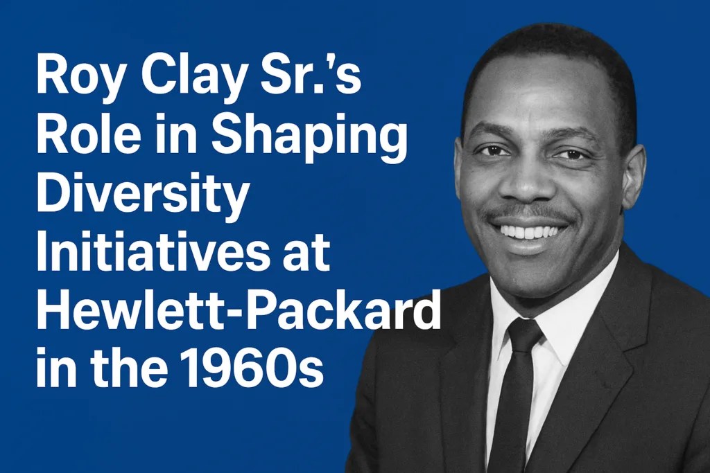 Roy Clay Sr.'s Role in Shaping Diversity Initiatives at Hewlett-Packard in the 1960s